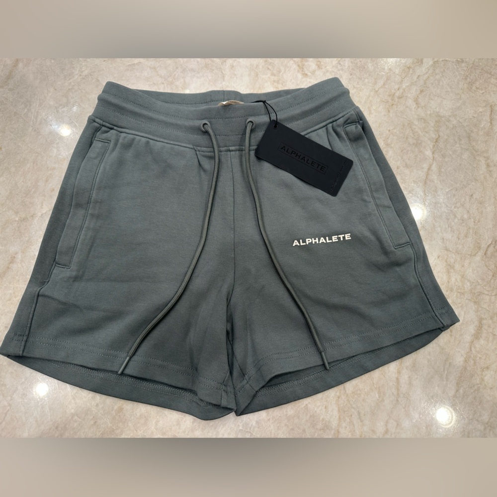 Alphalete Women's Athletic Shorts in Charcoal Gray.NWT